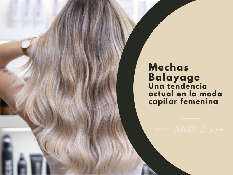 imagen contenido post sobre mechas balayage